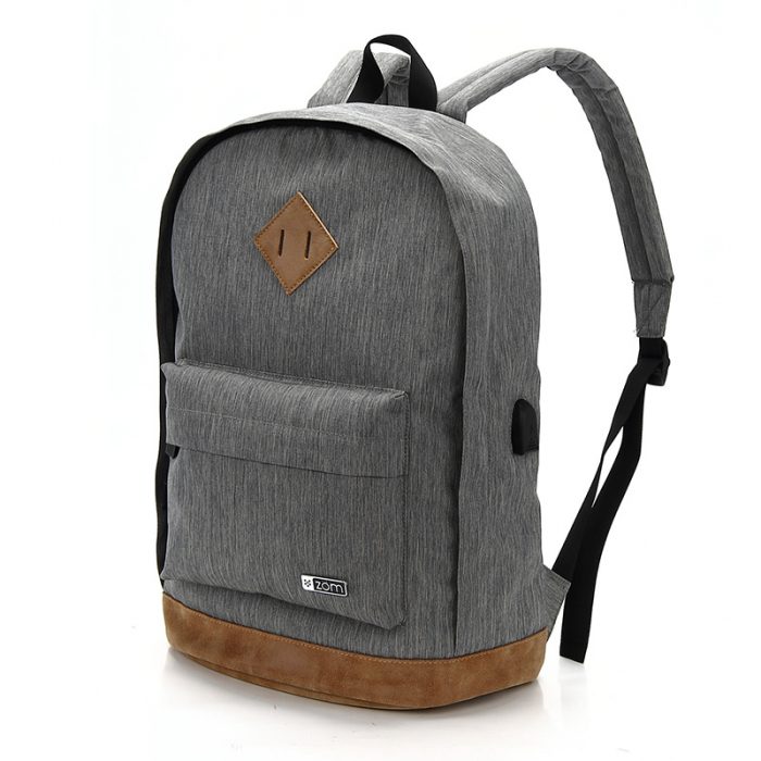 Mochila Roma Gray - ZB-381GR USB