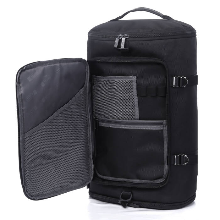 Mochila | Bolso Boston Triple-Bag ZB-817BK Black - Imagen 3