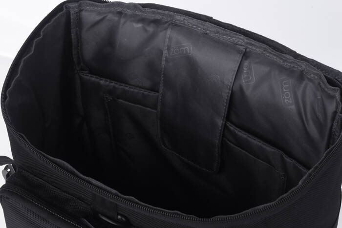 Mochila | Bolso Boston Triple-Bag ZB-817BK Black - Imagen 7