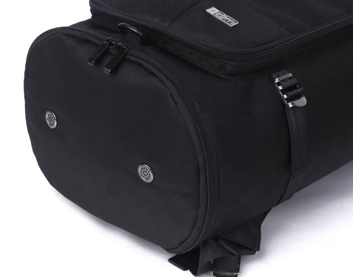 Mochila | Bolso Boston Triple-Bag ZB-817BK Black - Imagen 11