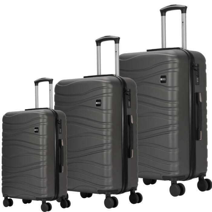 Linea Wavy | Carbono Set x 3- ZL-S052DK