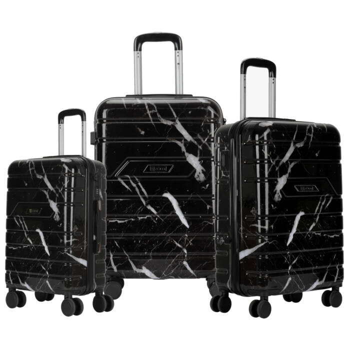 Linea Marbled | Fancy Black Set x 3 - ZL-S628BF - Imagen 6
